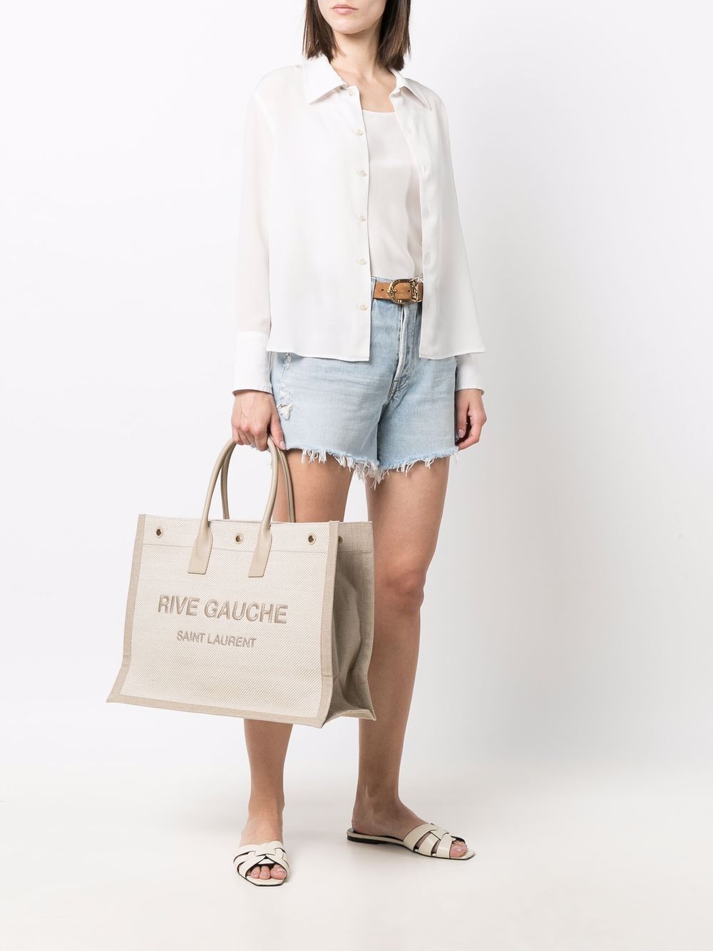 Saint Laurent Rive Gauche tote bag