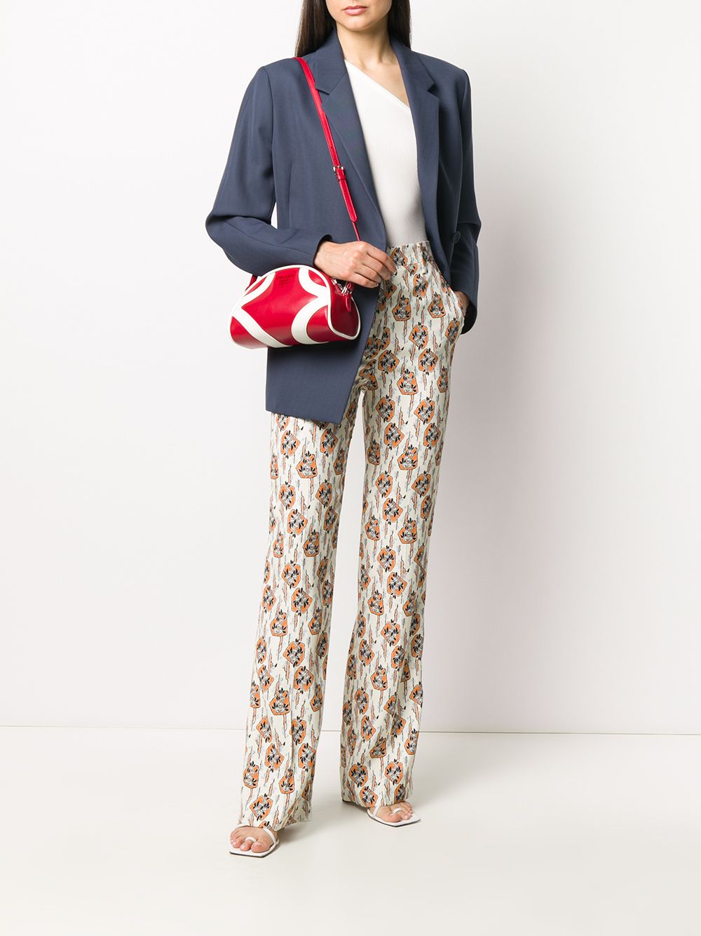 Pra*a bowling crossbody bag