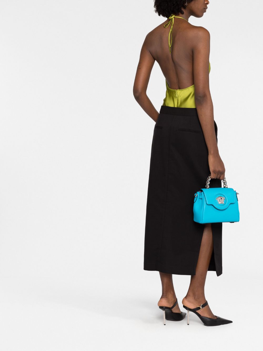 Versace small La Medusa top-handle bag