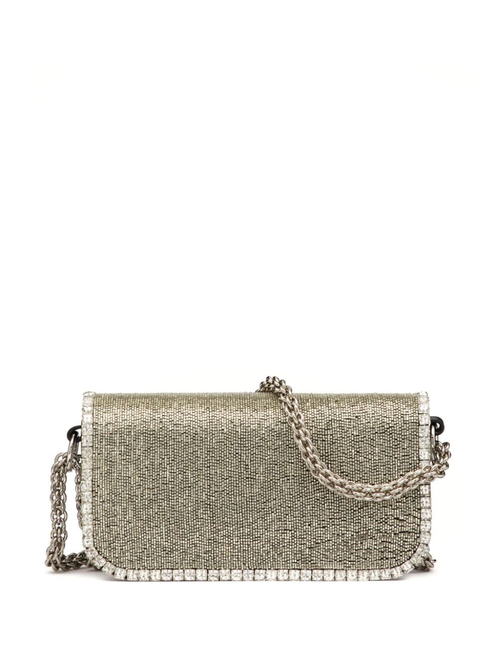 Valentino Garavani small Locò embroidered shoulder bag