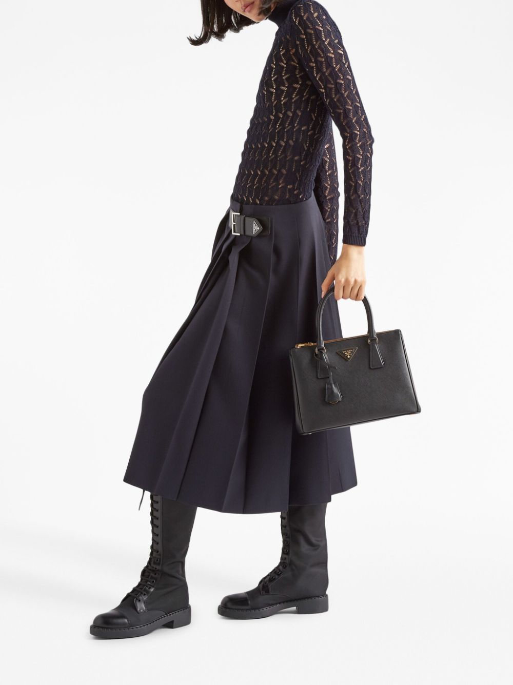 Pra*a medium galleria leather tote bag