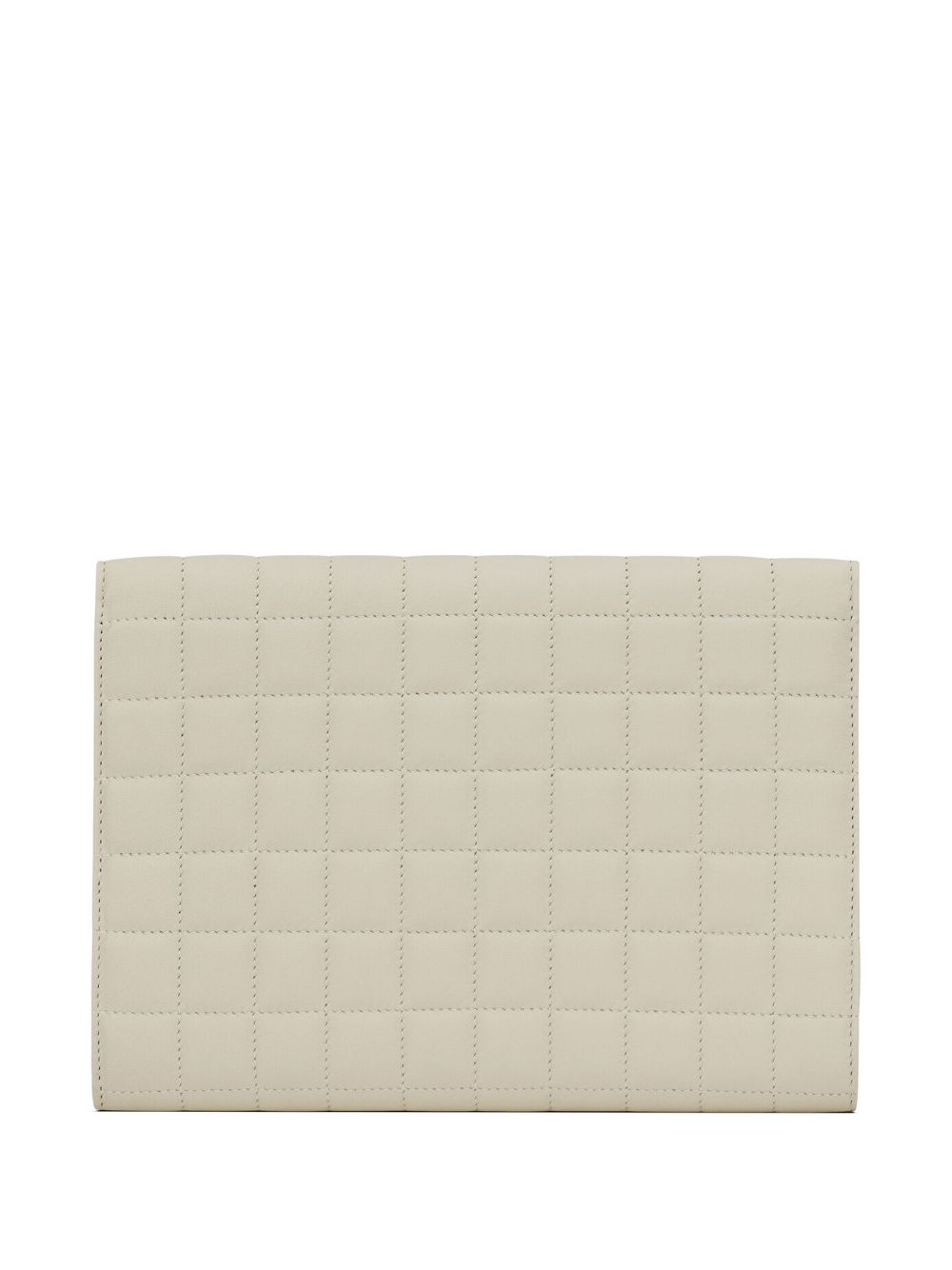 Saint Laurent Cassandre quilted leather clutch bag