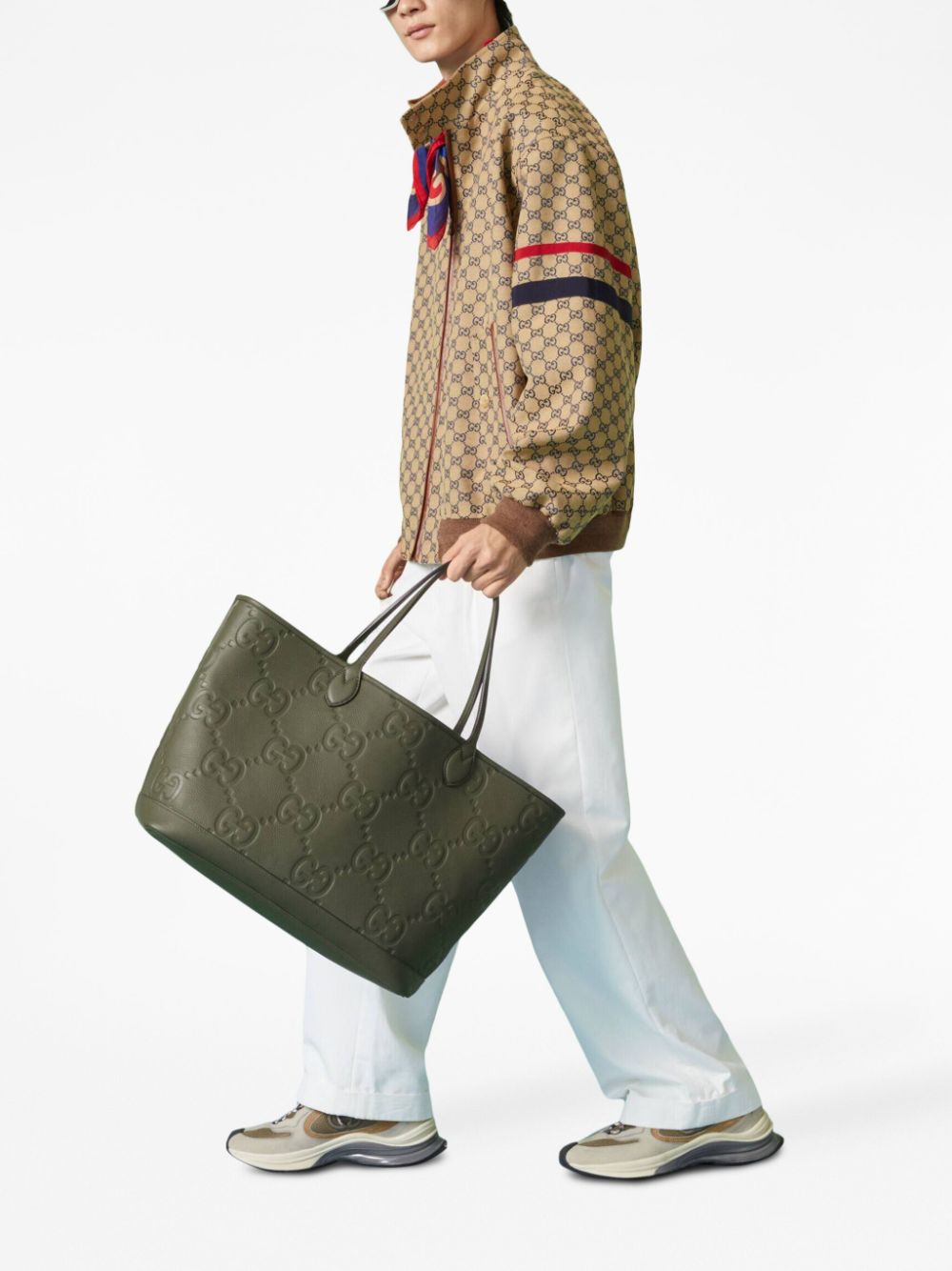 G*u*i large jumbo gg tote bag