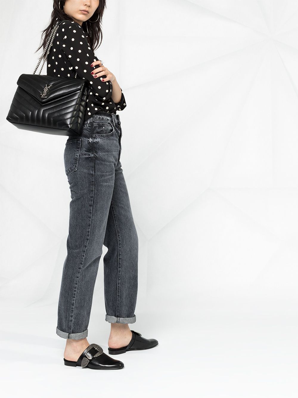 Saint Laurent medium Loulou quilted shoulder bag