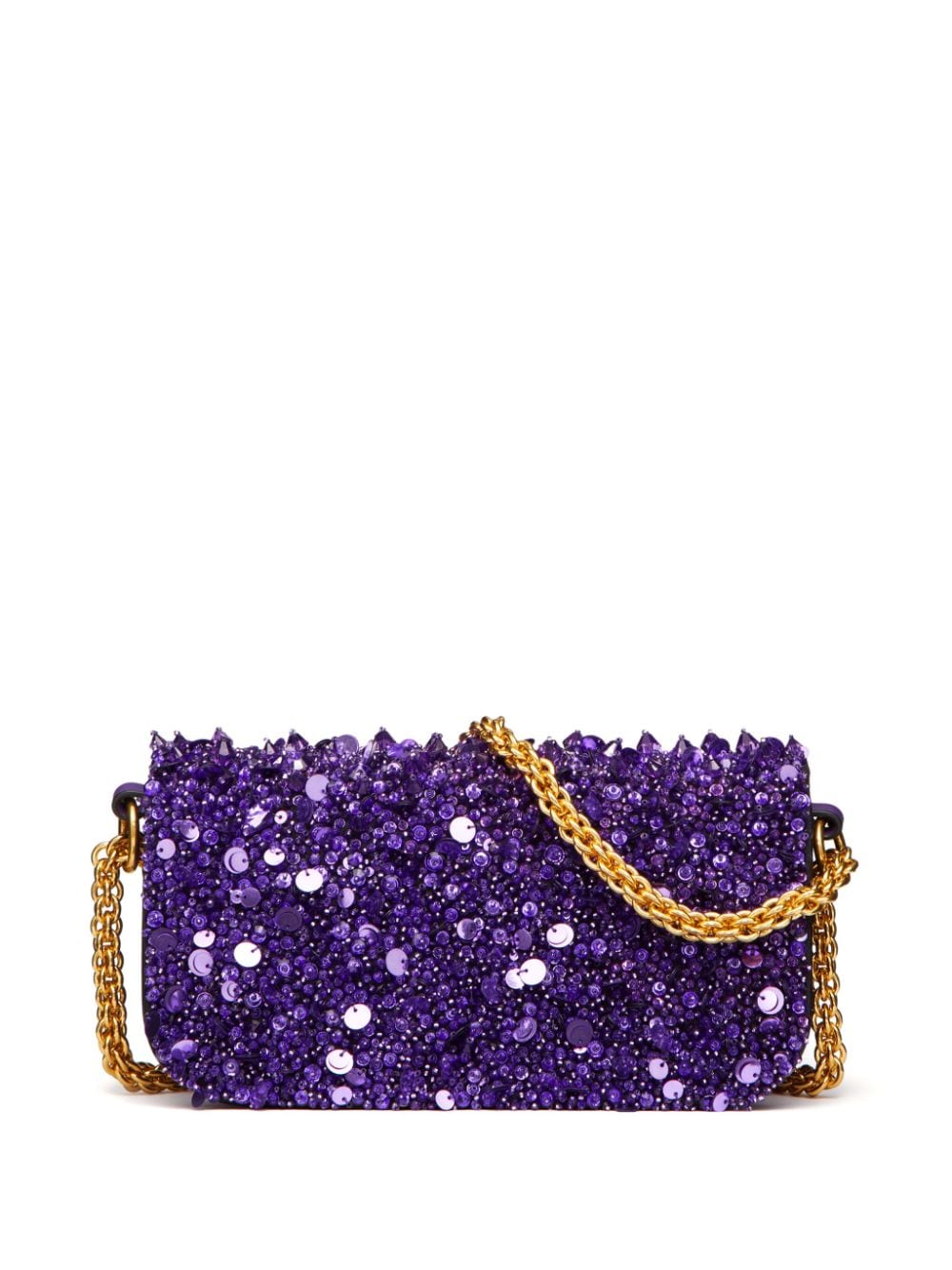 Valentino Garavani small Locò embellished shoulder bag