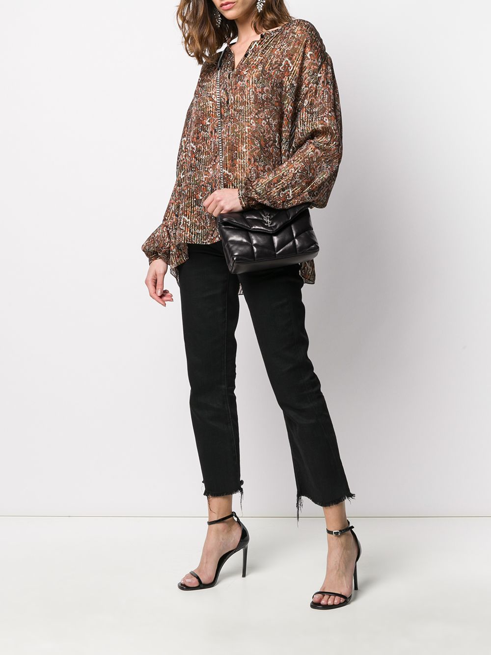 Saint Laurent Loulou Puffer shoulder bag