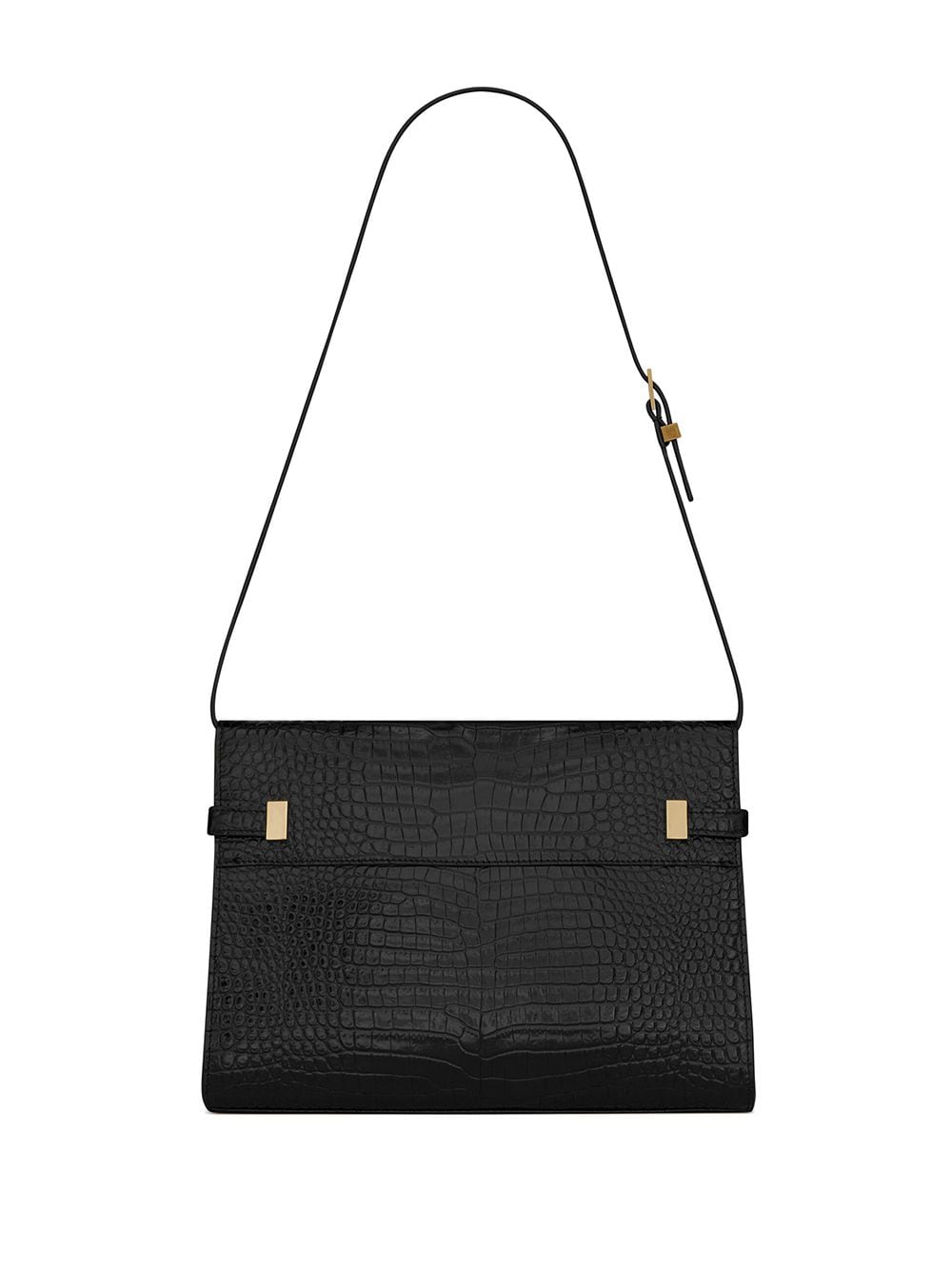Saint Laurent Manhattan crocodile-embossed shoulder bag