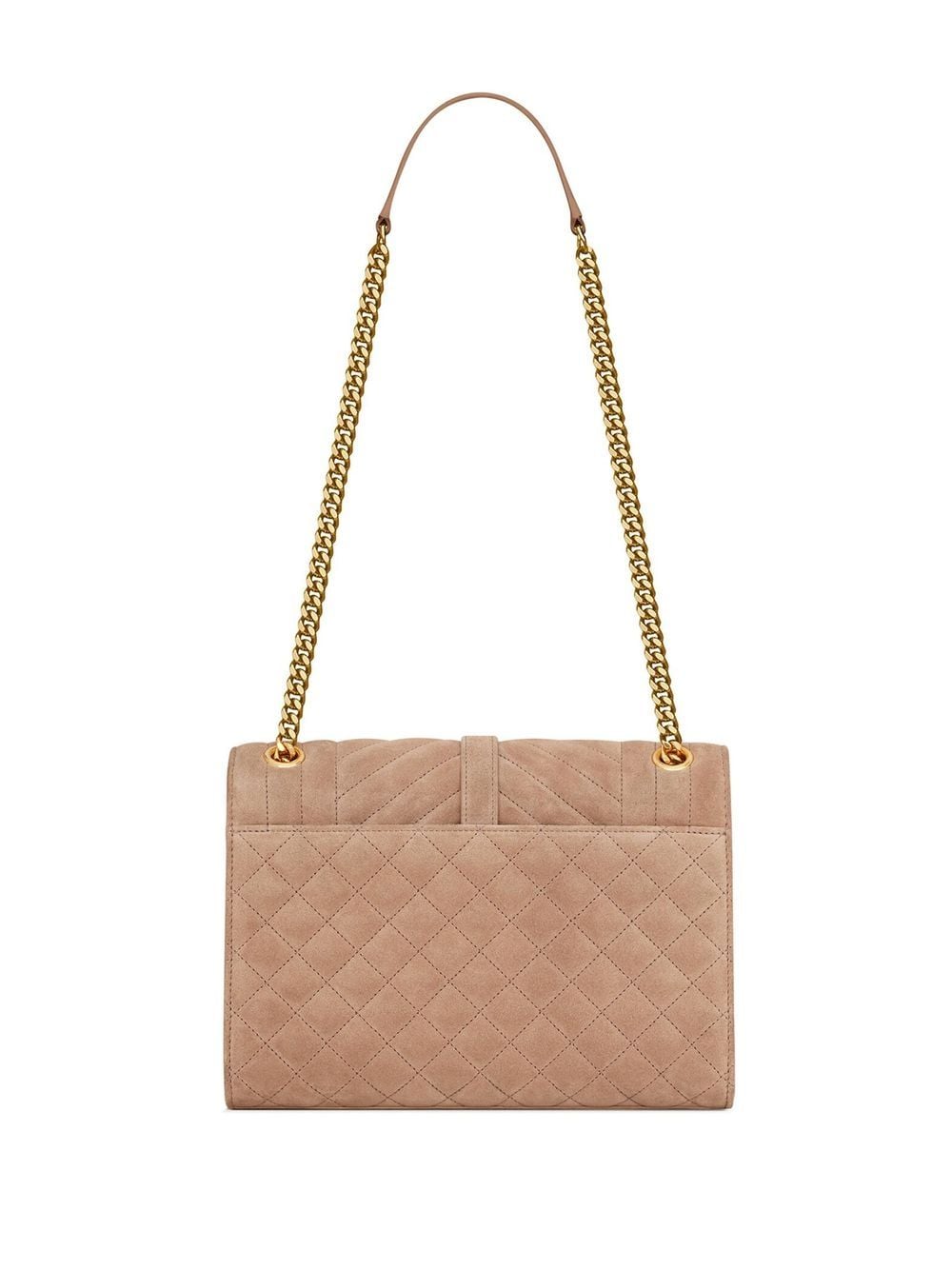 Saint Laurent quilted logo-plaque crossbody bag