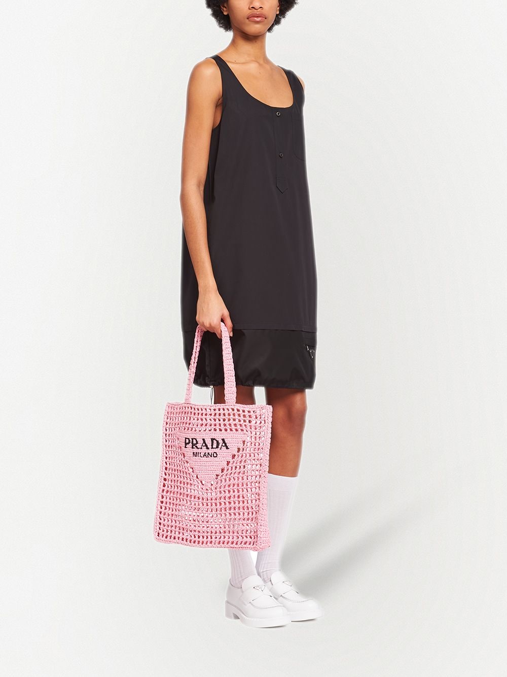 Pra*a woven tote bag