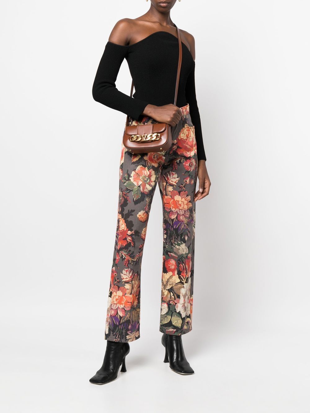 Valentino Garavani VLogo leather crossbody bag