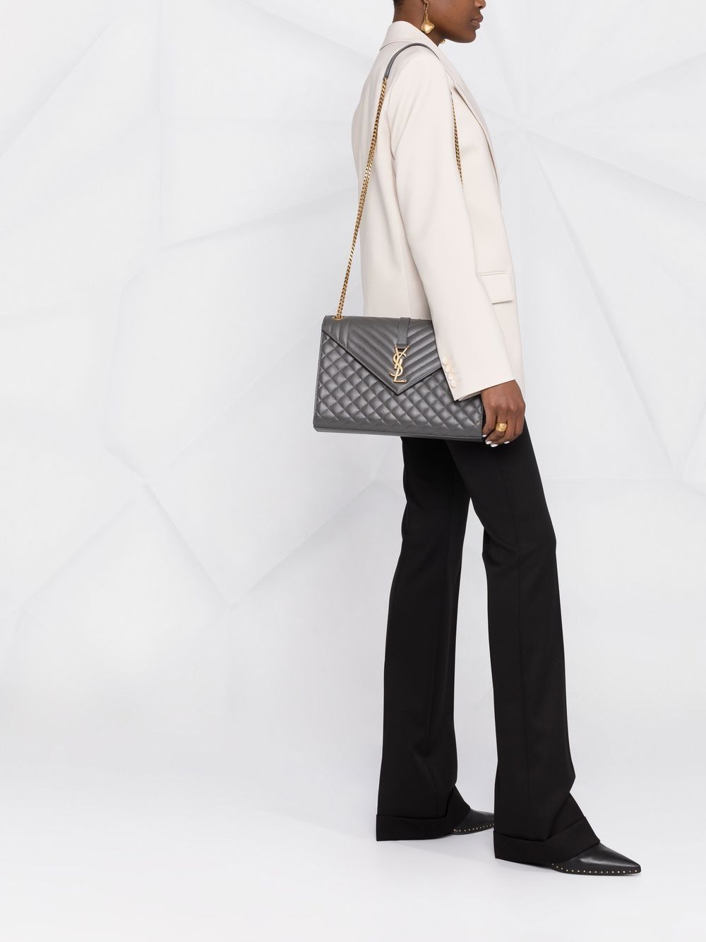 Saint Laurent large Envelope shoulder bag