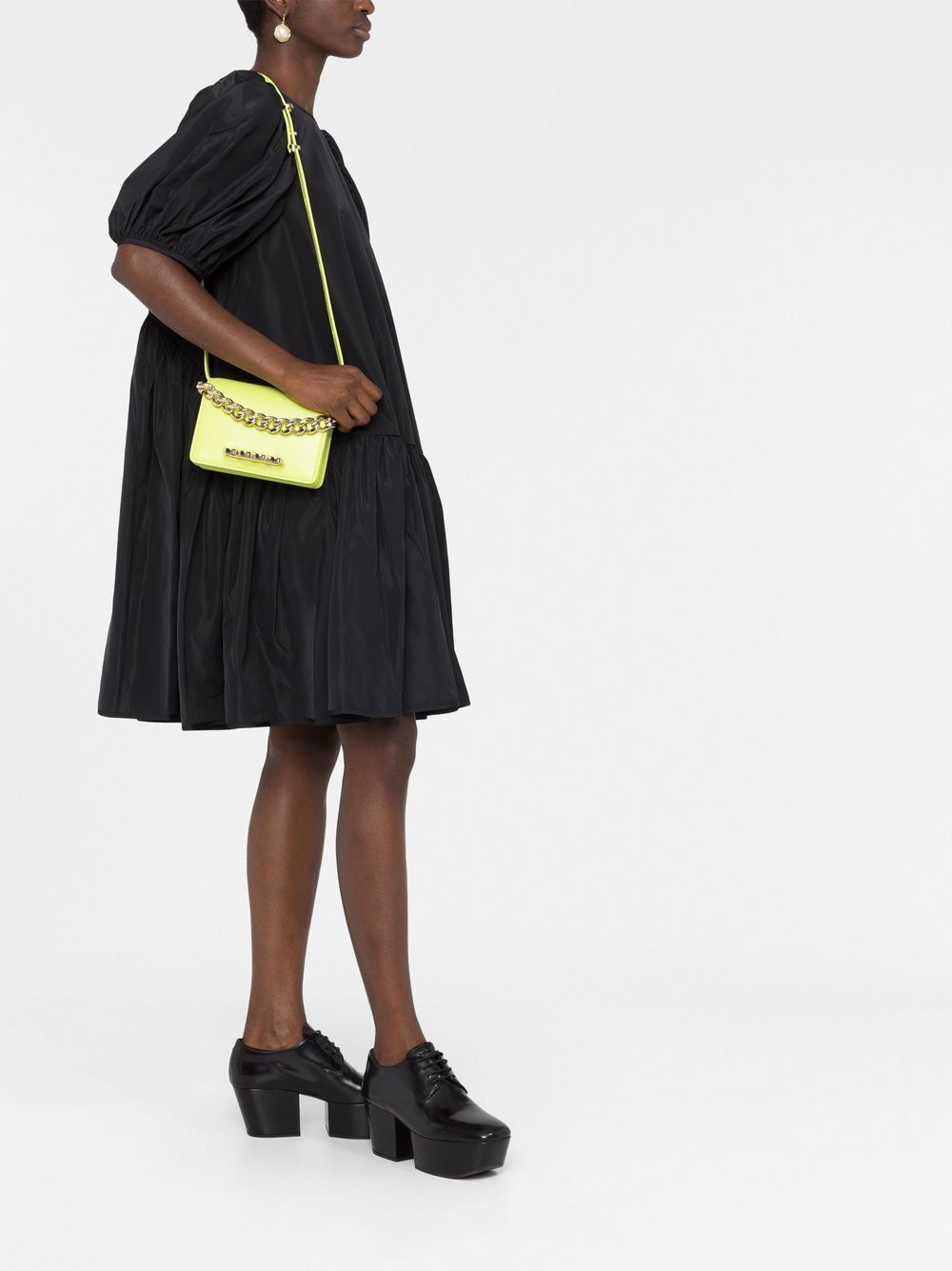 Alexander McQueen Four Ring Chain mini shoulder bag