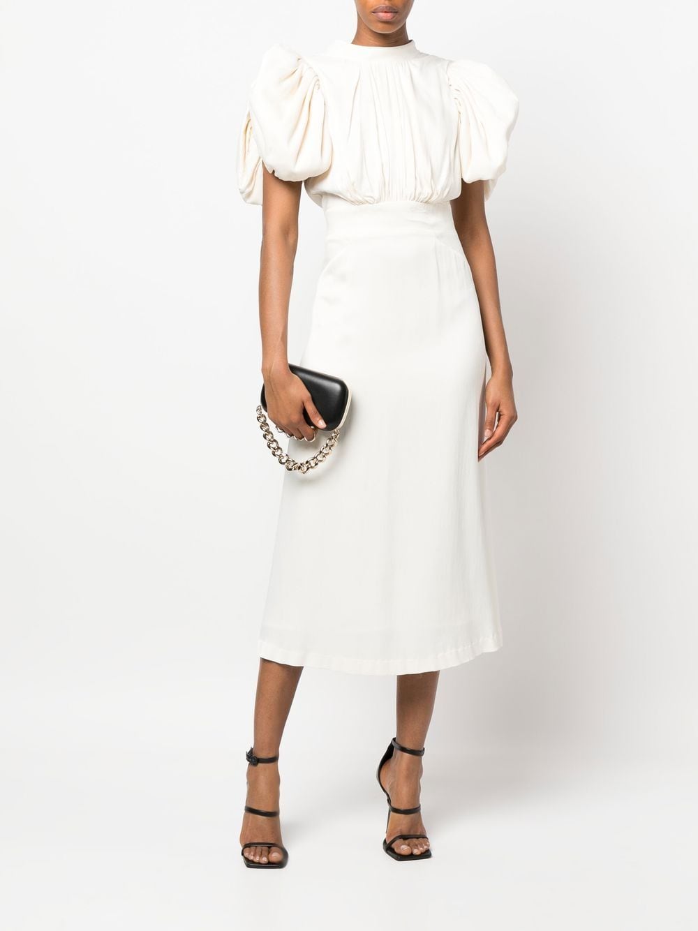 Alexander McQueen leather chain-link clutch-bag