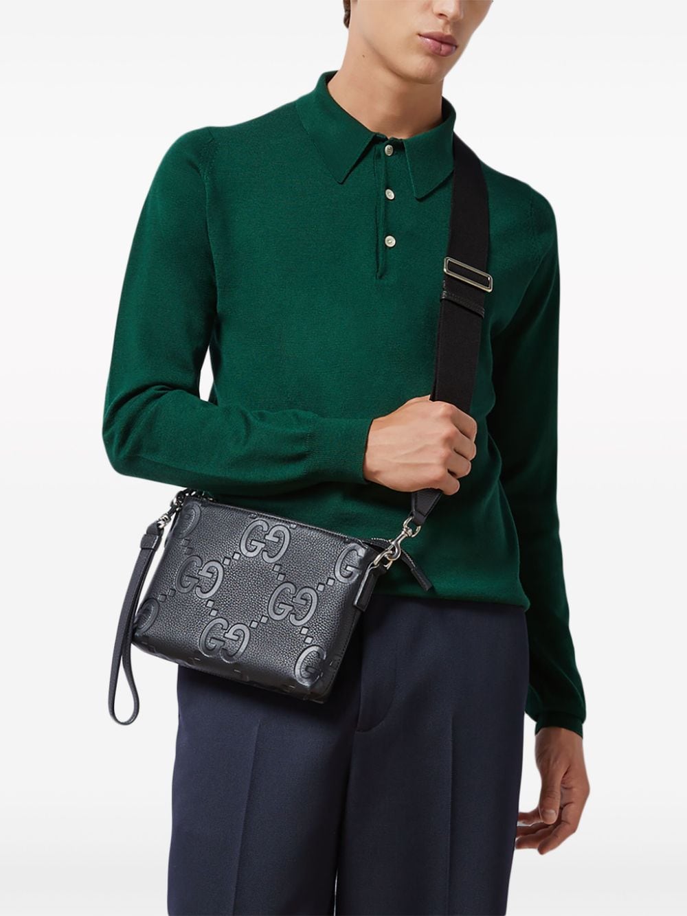 G*u*i medium jumbo gg messenger bag