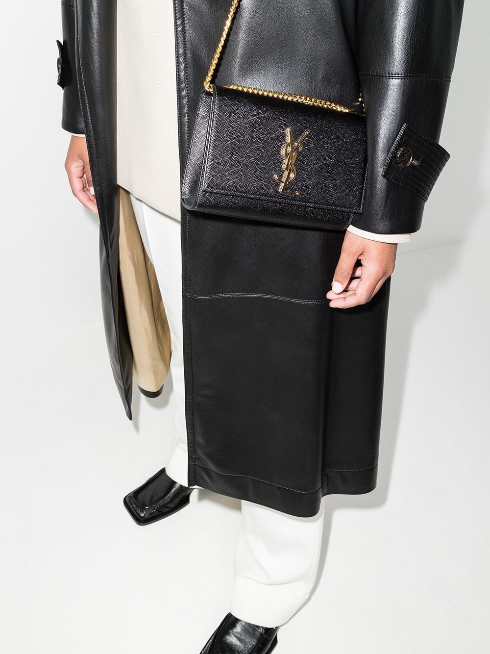 Saint Laurent small Kate leather shoulder bag