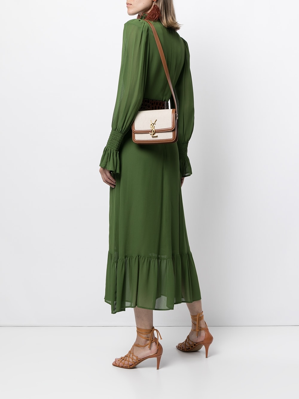 Saint Laurent Solferino logo crossbody bag