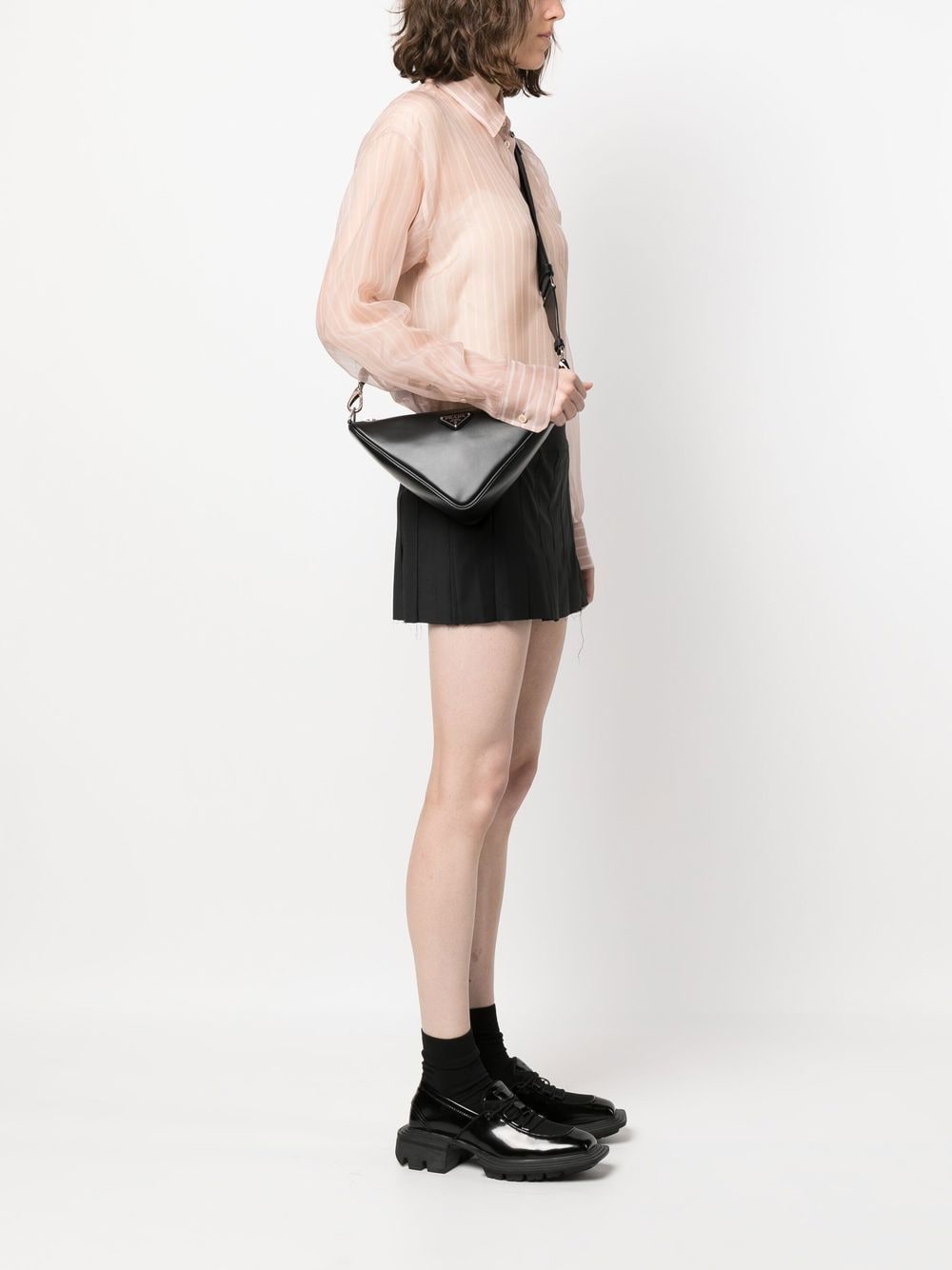 Pra*a Pra*a triangle shoulder bag