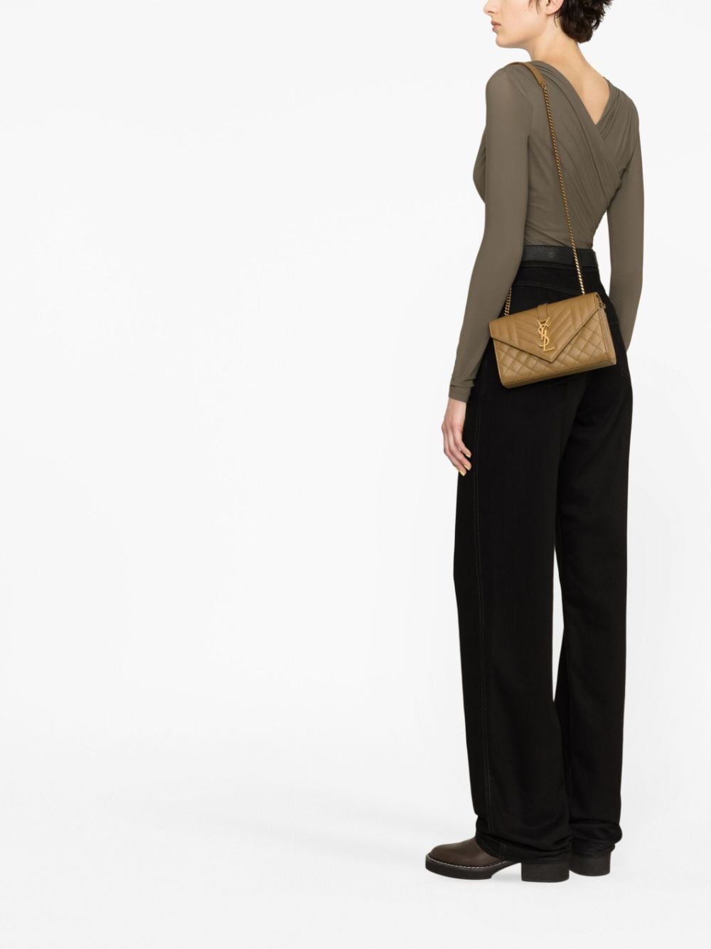 Saint Laurent small Envelope crossbody bag