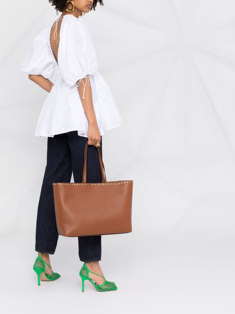 Valentino Garavani large Rockstud tote bag