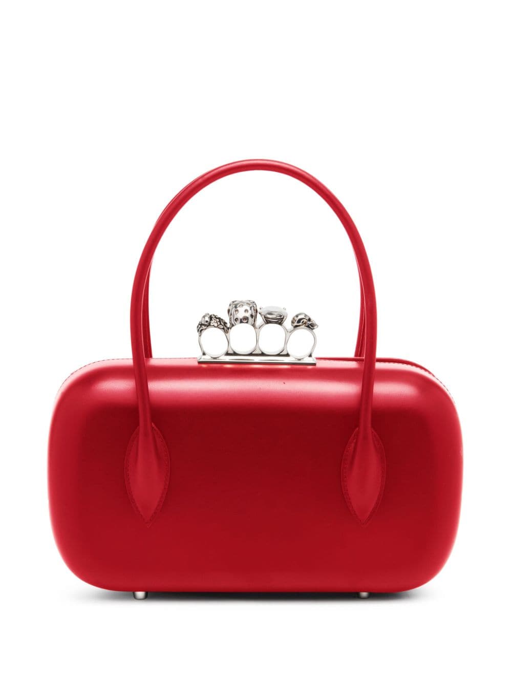 Alexander McQueen The Reverse leather clutch