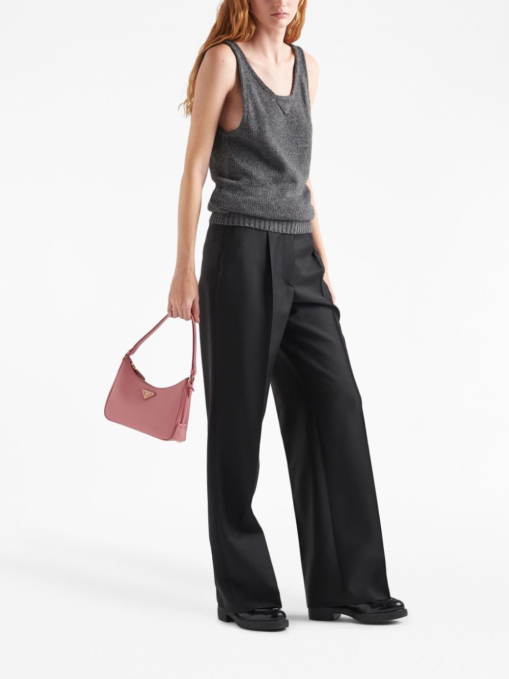 Pra*a re-edition leather mini bag