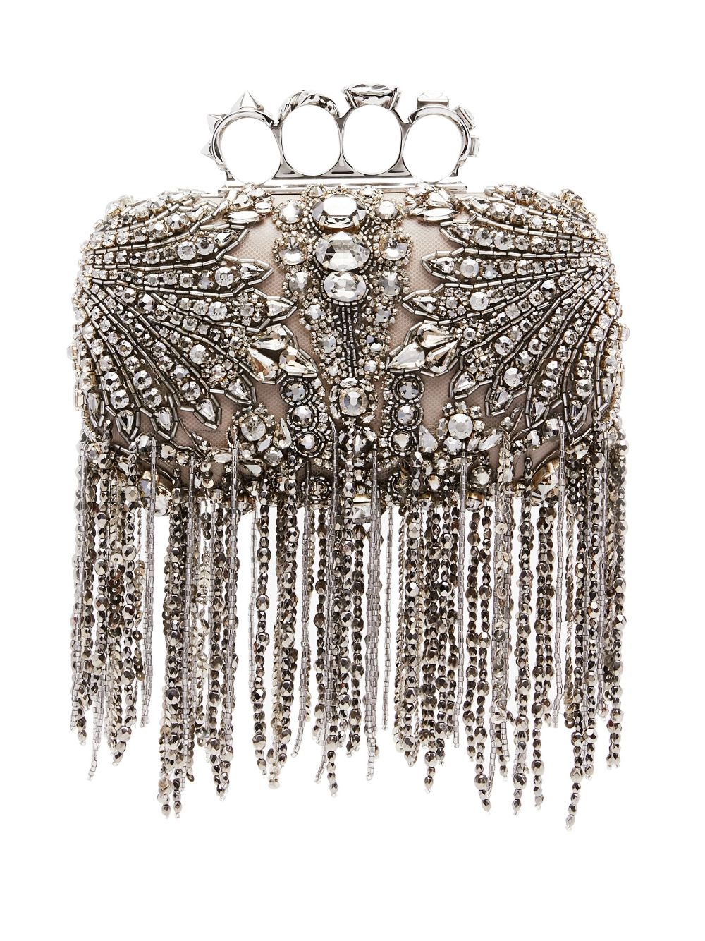 Alexander McQueen Knuckle Victorian Jewel clutch