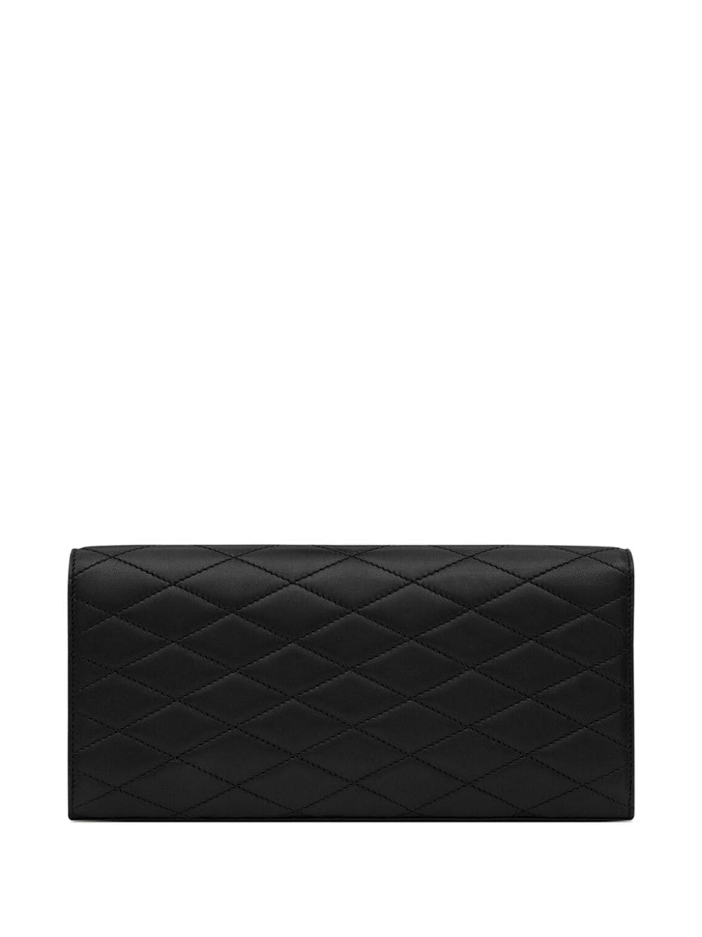 Saint Laurent Kate quilted leather clutch