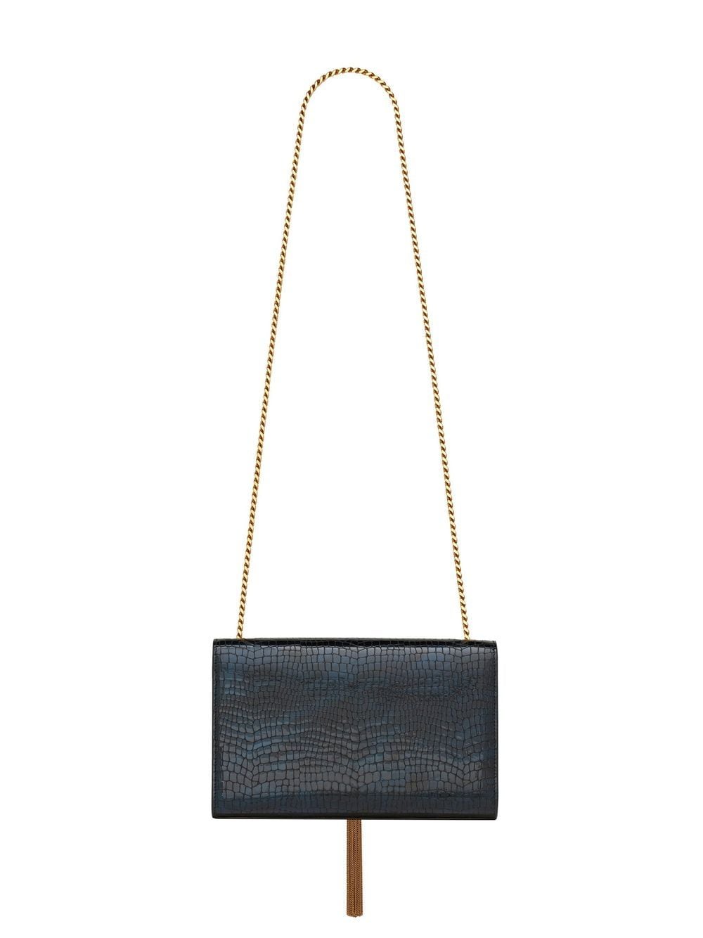 Saint Laurent embossed-effect chain-link bag