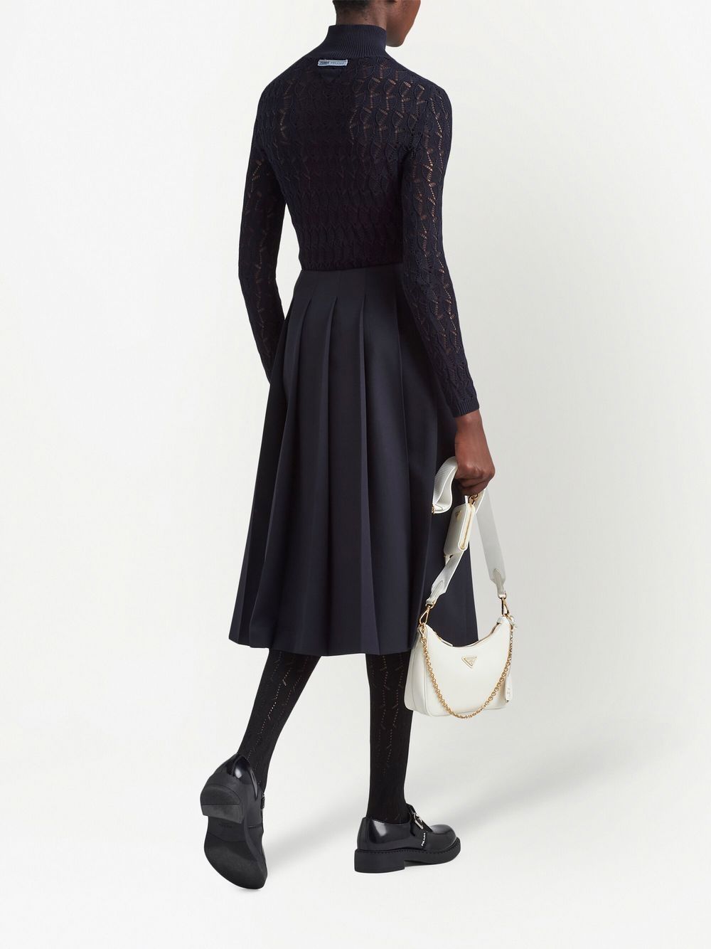 Pra*a re-edition 2005 leather shoulder bag