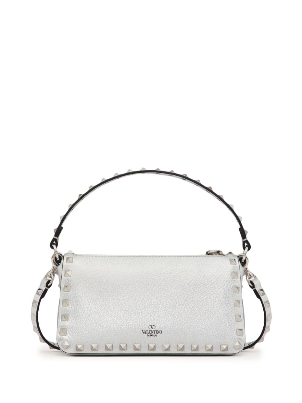 Valentino Garavani small Rockstud metallic crossbody bag