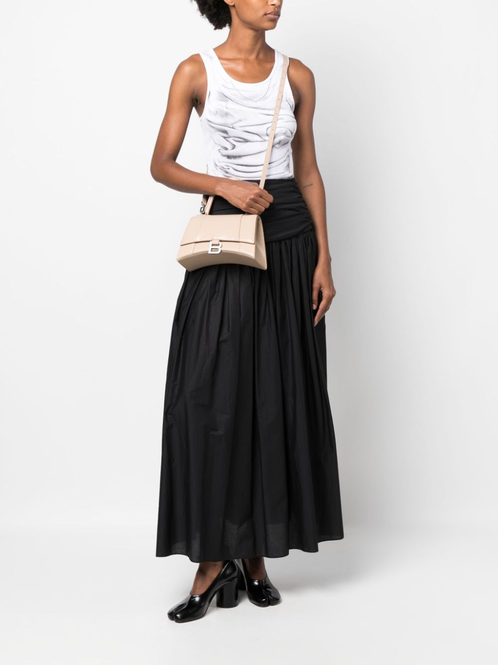 Ba*len*cia*ga small hourglass top-handle bag