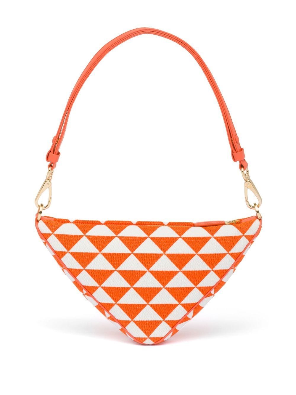 Pra*a embroidered jacquard mini bag