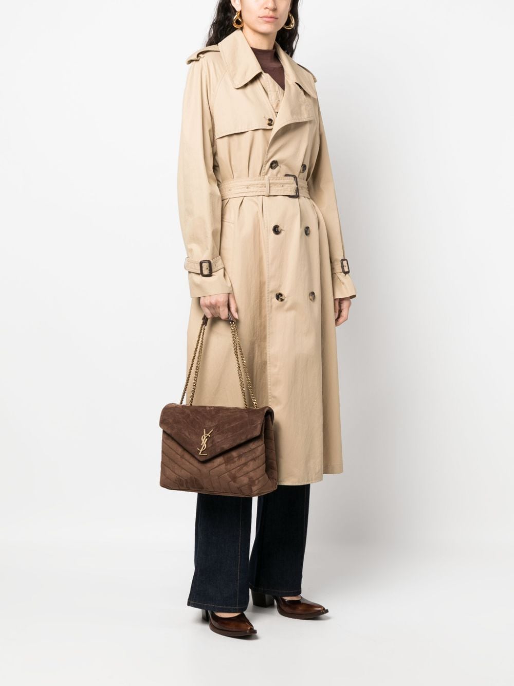 Saint Laurent medium Loulou quilted shoulder bag