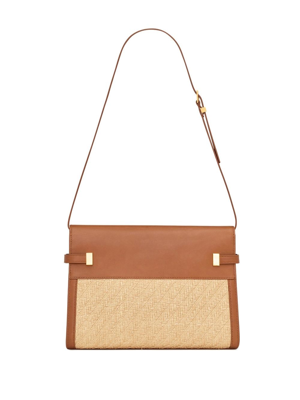 Saint Laurent Manhattan raffia shoulder bag