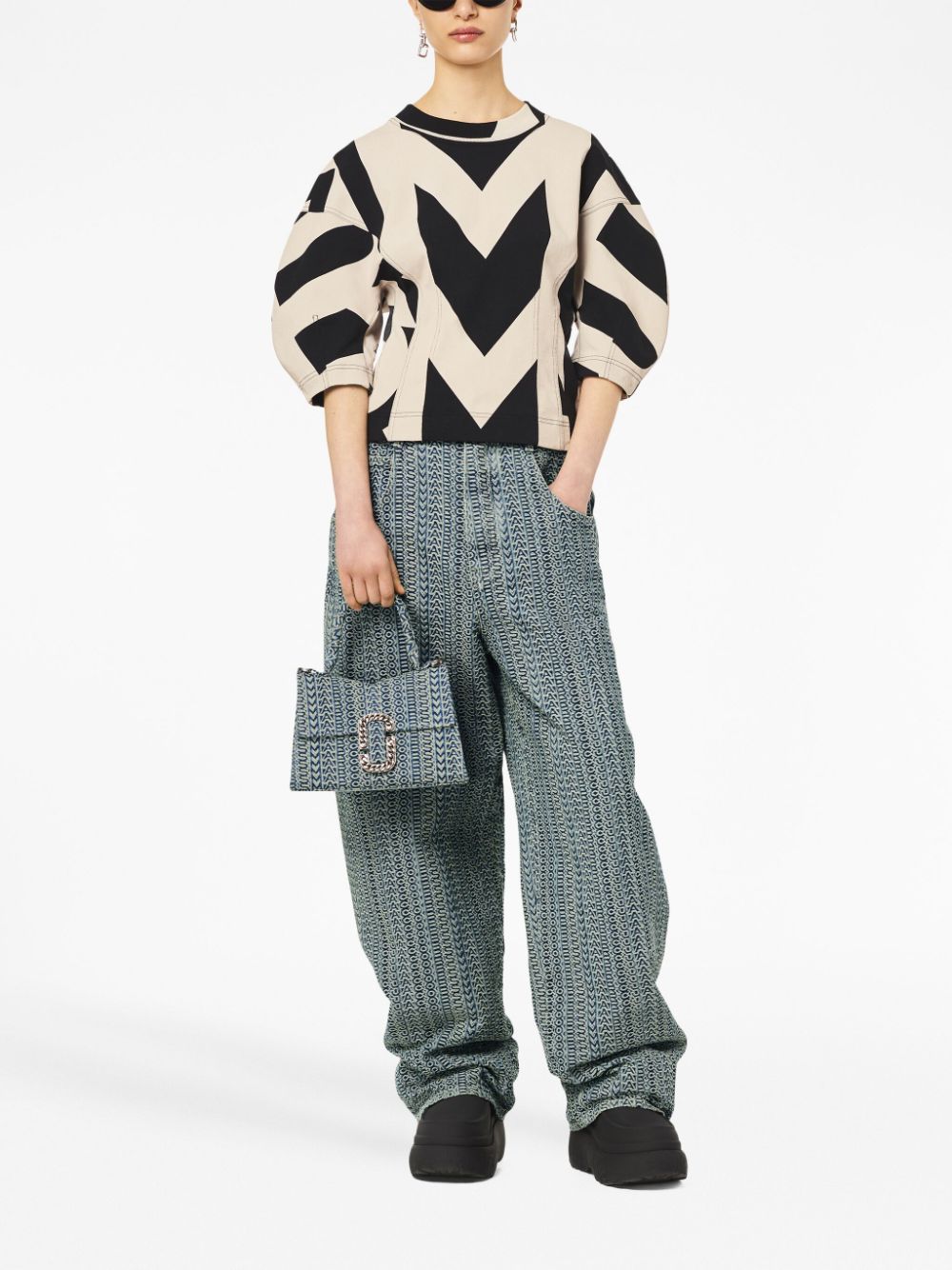 Marc Jacobs The Monogram St. Marc top-handle bag