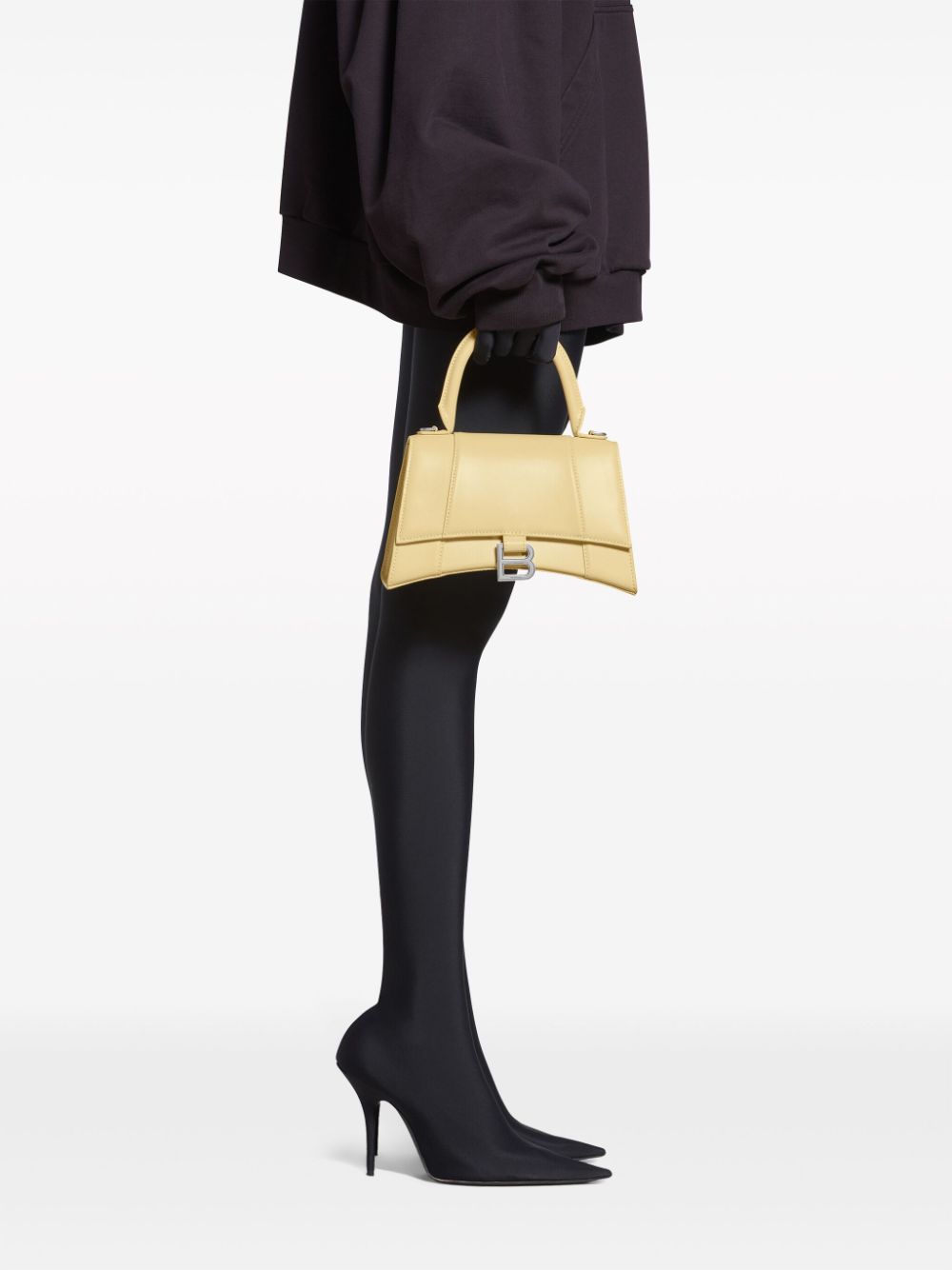 Ba*len*cia*ga small hourglass top-handle bag