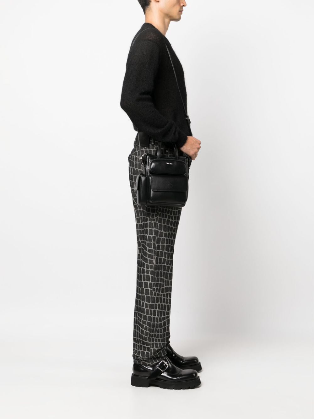 Versace Cargo leather tote bag