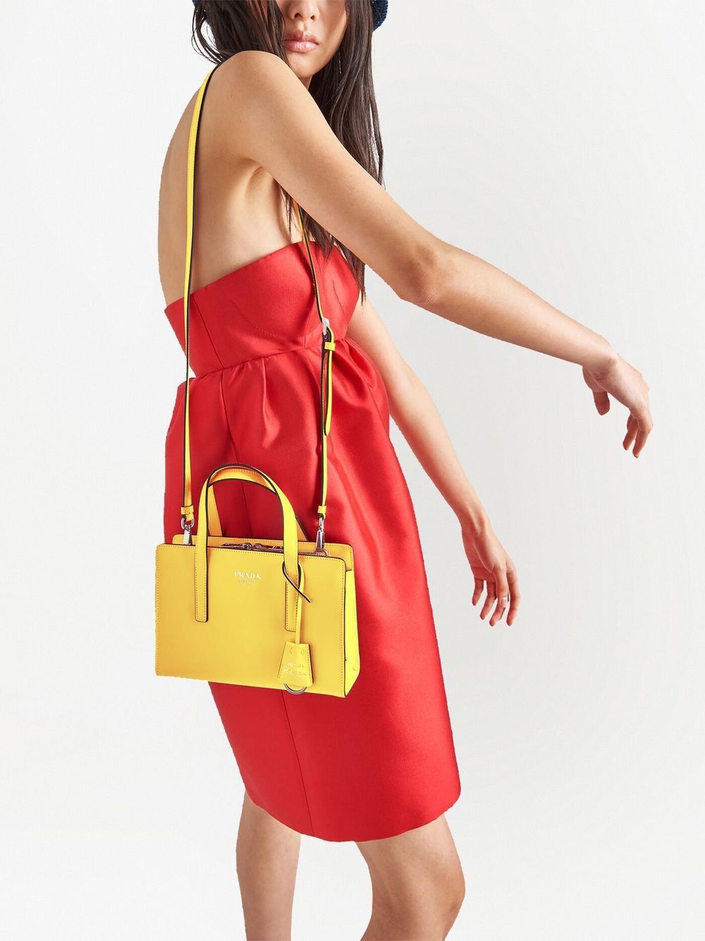 Pra*a re-edition 1995 leather mini bag