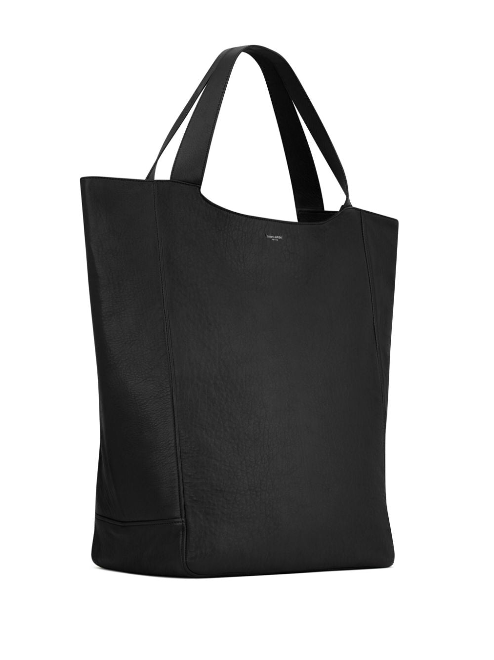 Saint Laurent logo-patch tote bag