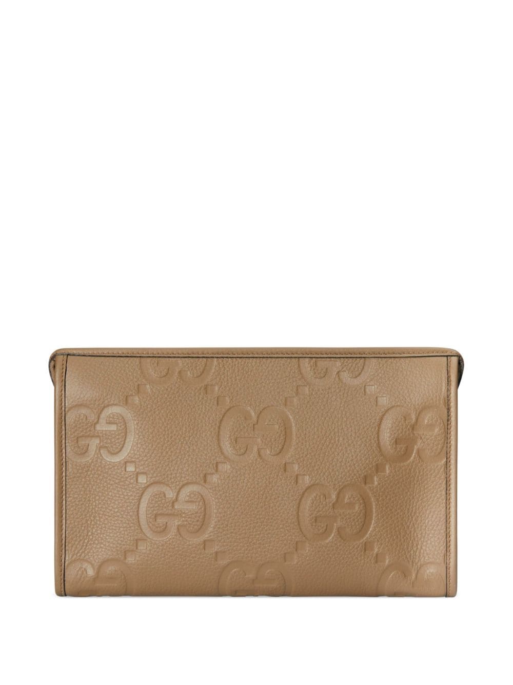 G*u*i jumbo gg leather pouch