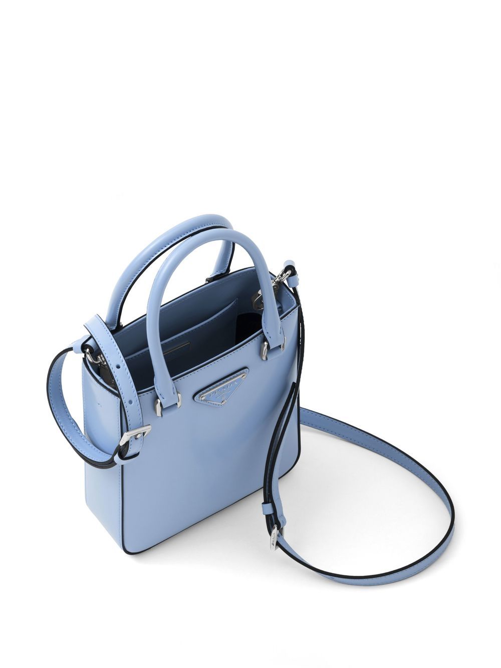 Pra*a small brushed tote bag