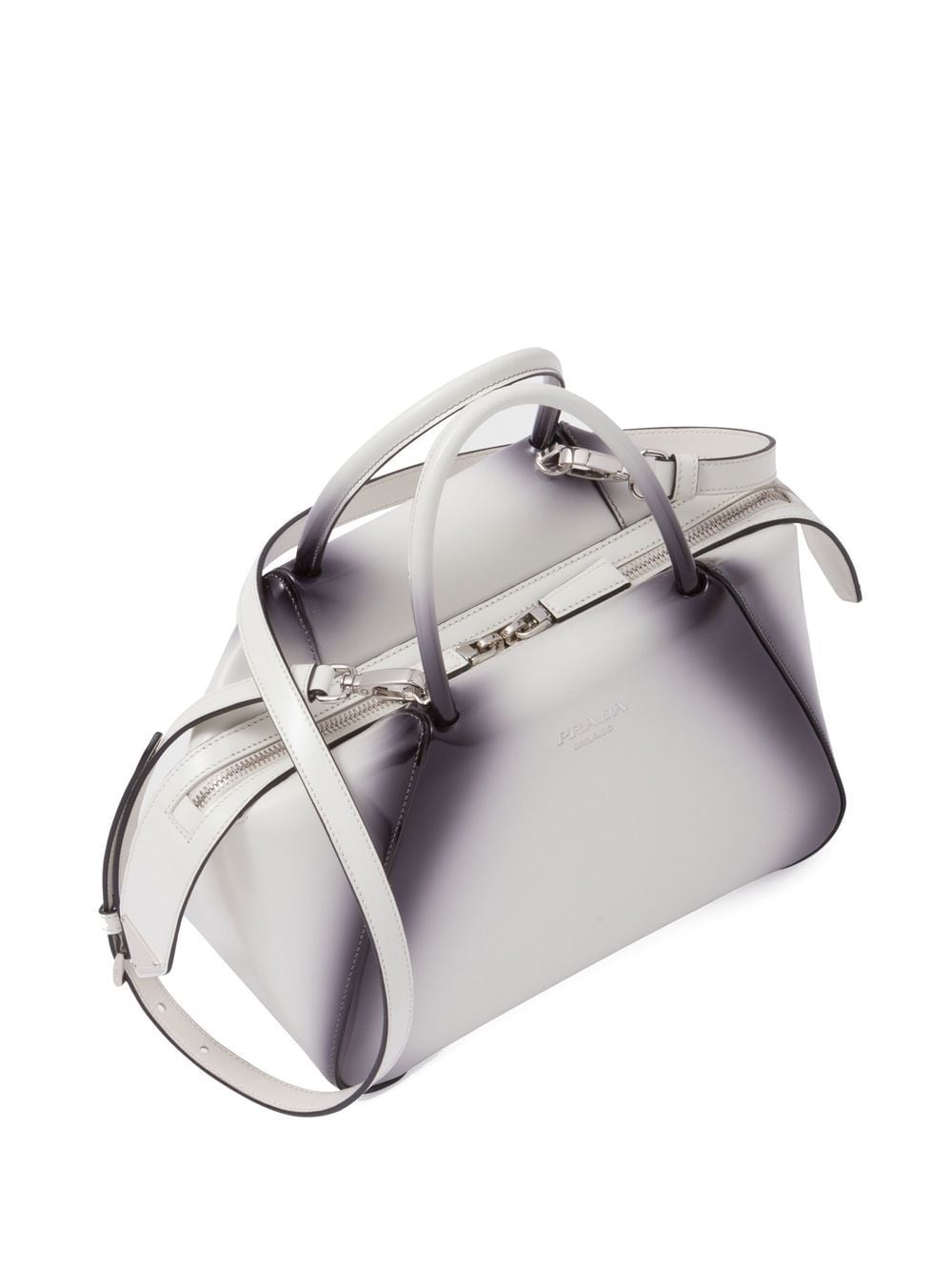 Pra*a small brushed tote bag