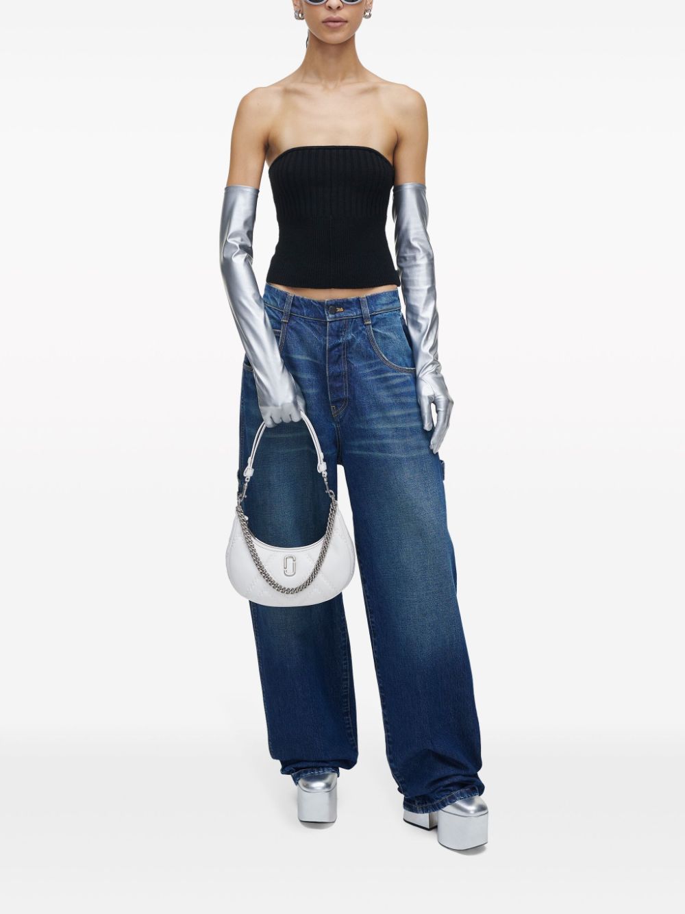 Marc Jacobs The Quilted Leather Curve shoulder bag