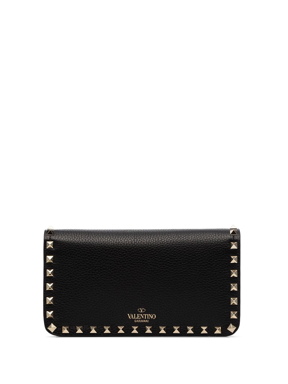 Valentino Garavani Rockstud leather clutch bag