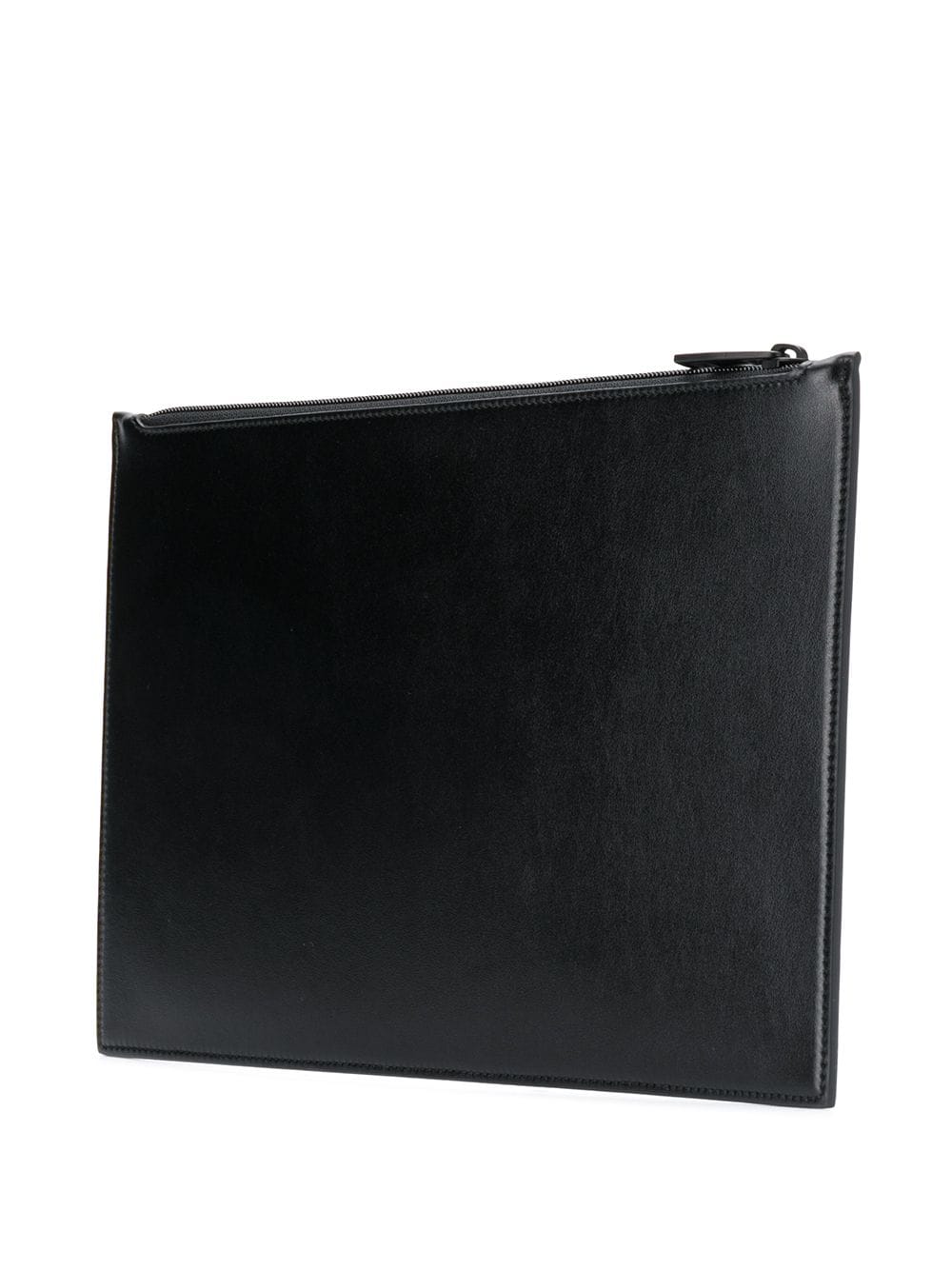 Alexander McQueen contrast logo print clutch