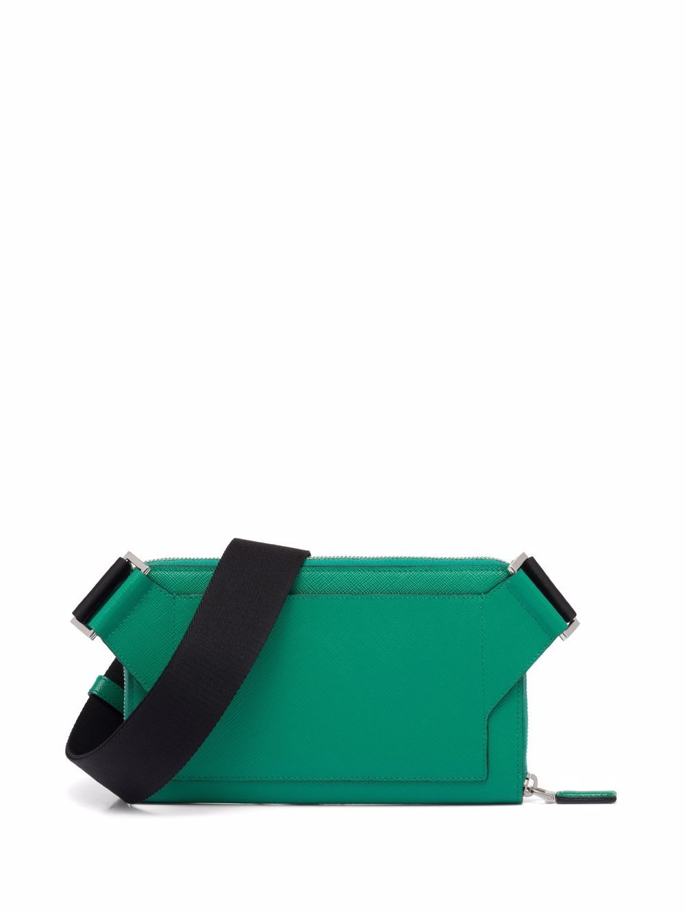 Pra*a logo plaque crossbody bag