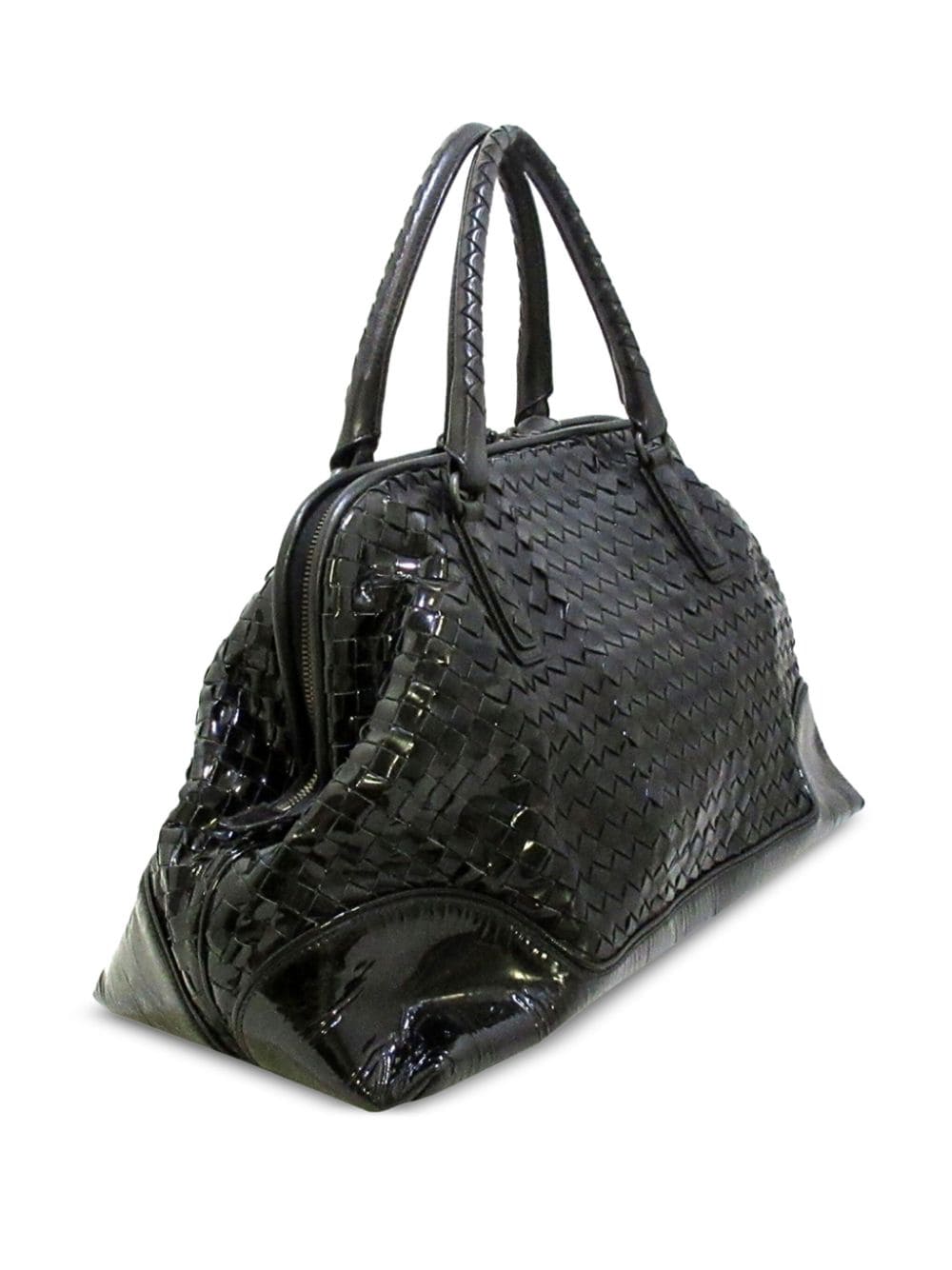 Bo*te*ga ve*ne*ta   intrecciato two-way zip handbag