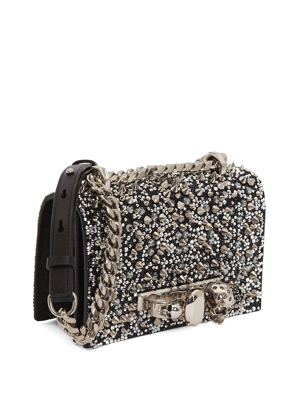 Alexander McQueen mini jewel satchel bag