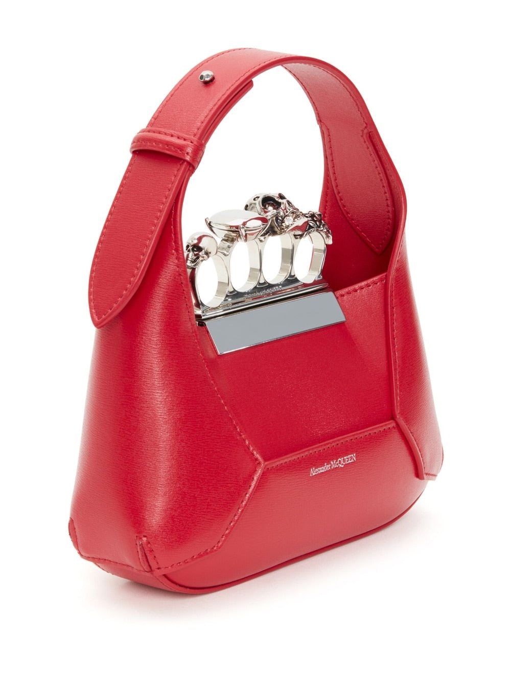 Alexander McQueen The Jewelled leather mini bag