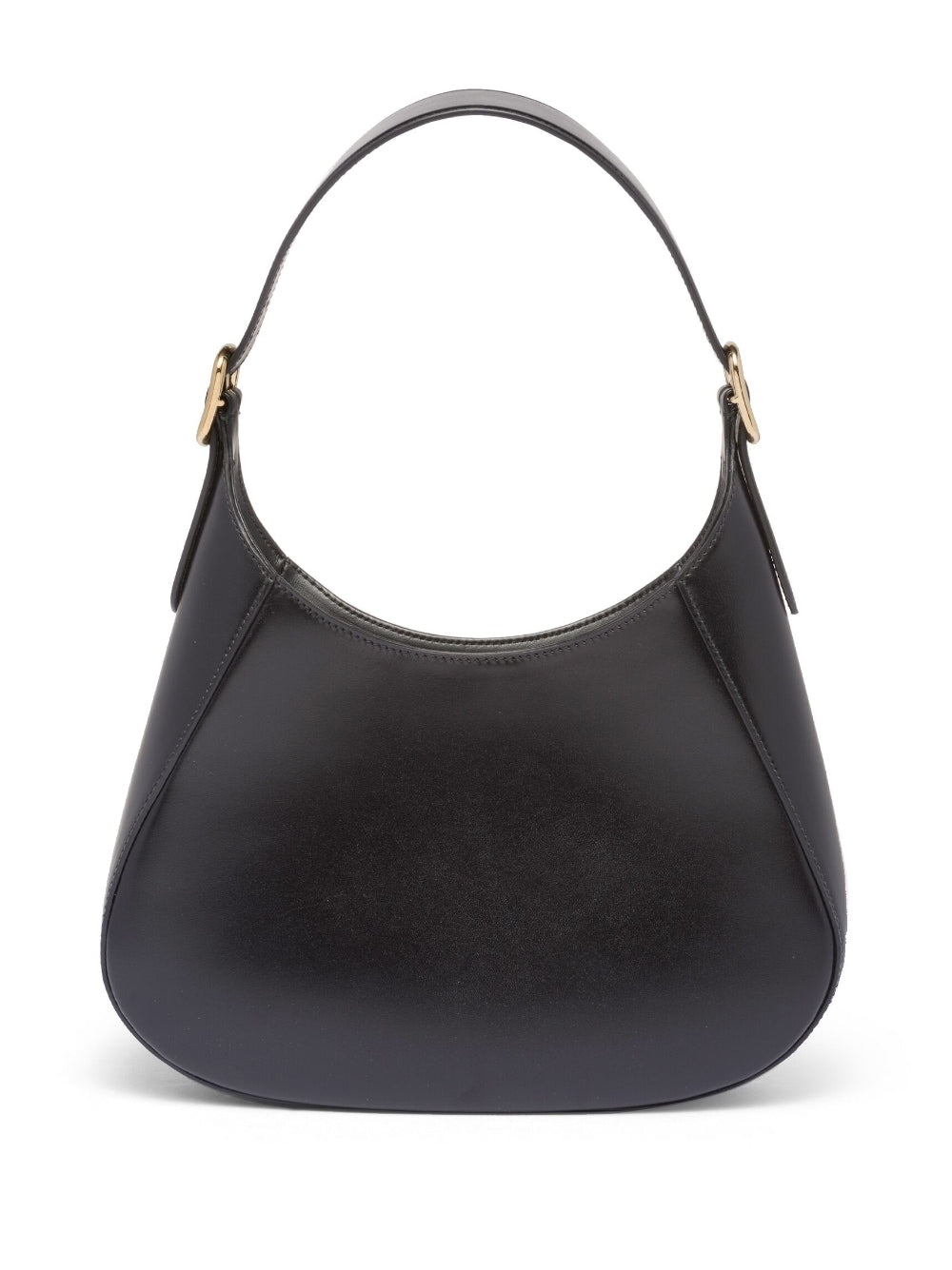 Pra*a leather shoulder bag